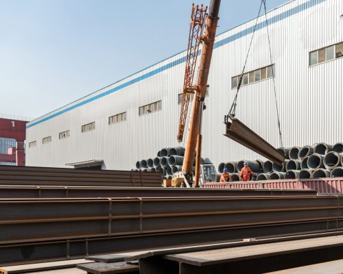 Stock image steel crane cargo terminal Copy